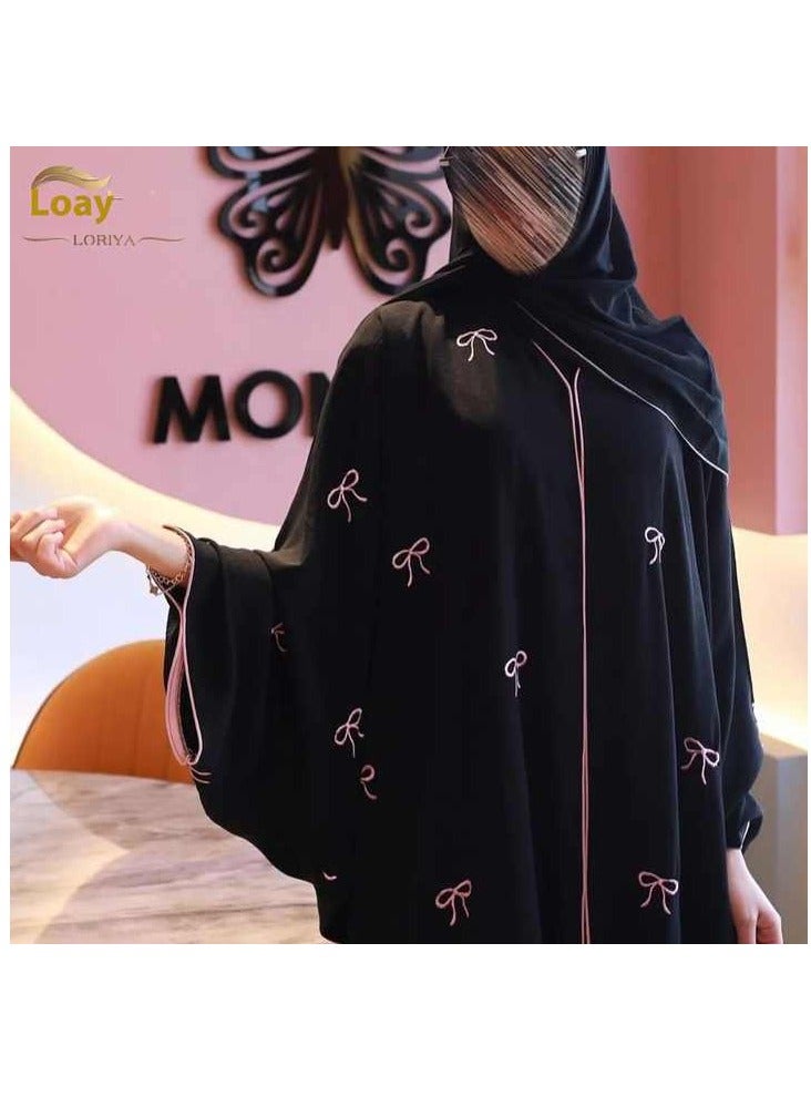 Loriya Luxury Dubai & Turkish Design Abaya 2025 – Premium Fabric with Elegant Details - Image 1