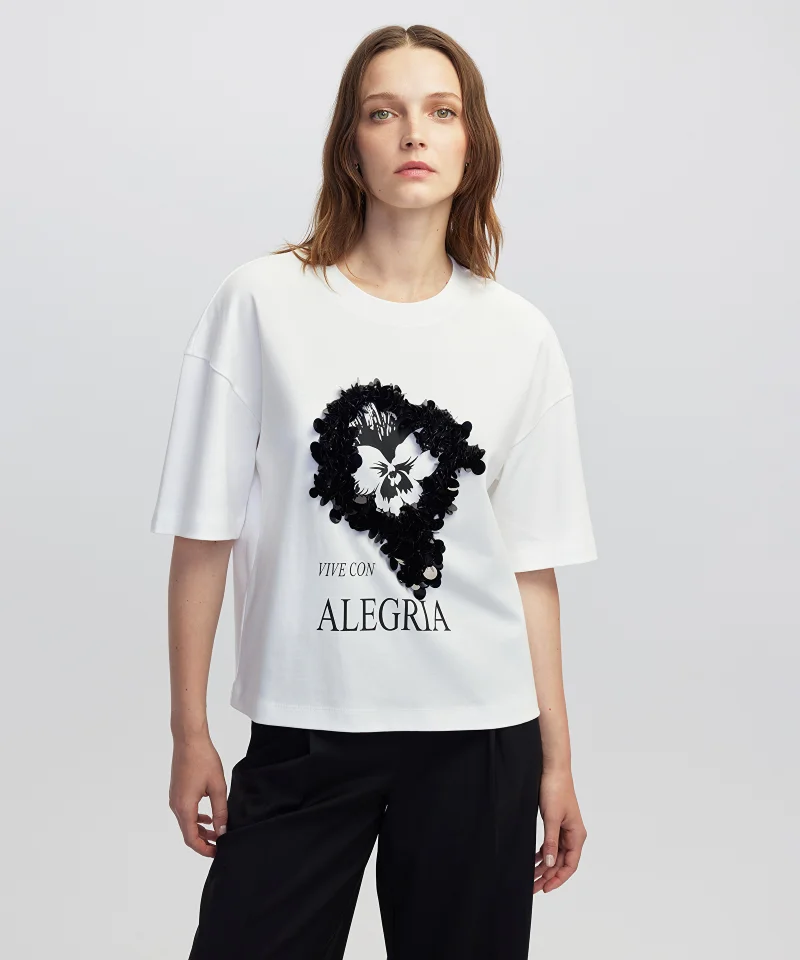 ابيكول تيشيرت مطبوع