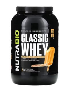 NutraBio Classic Whey Orange Dream 2 lb 907 g  - Image 1