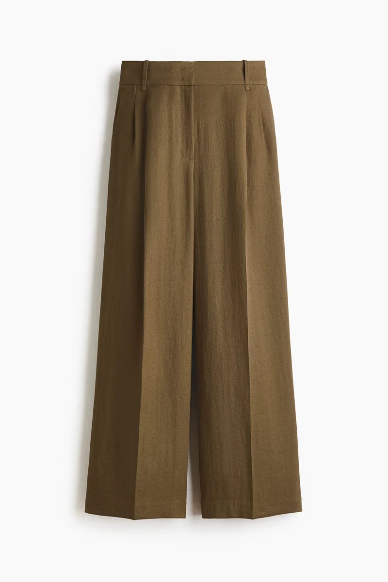 H&M Wide tailored trousers