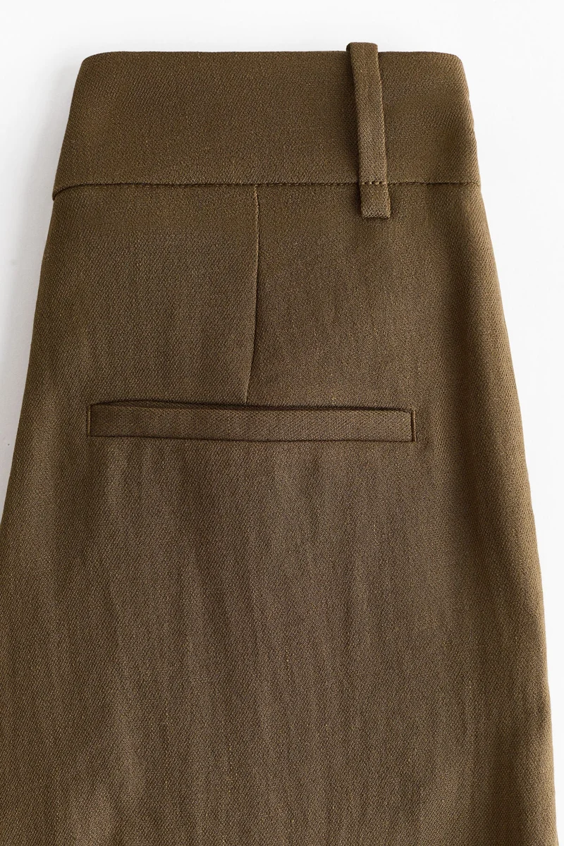 H&M  Wide tailored trousers for Women | Best Price UAE