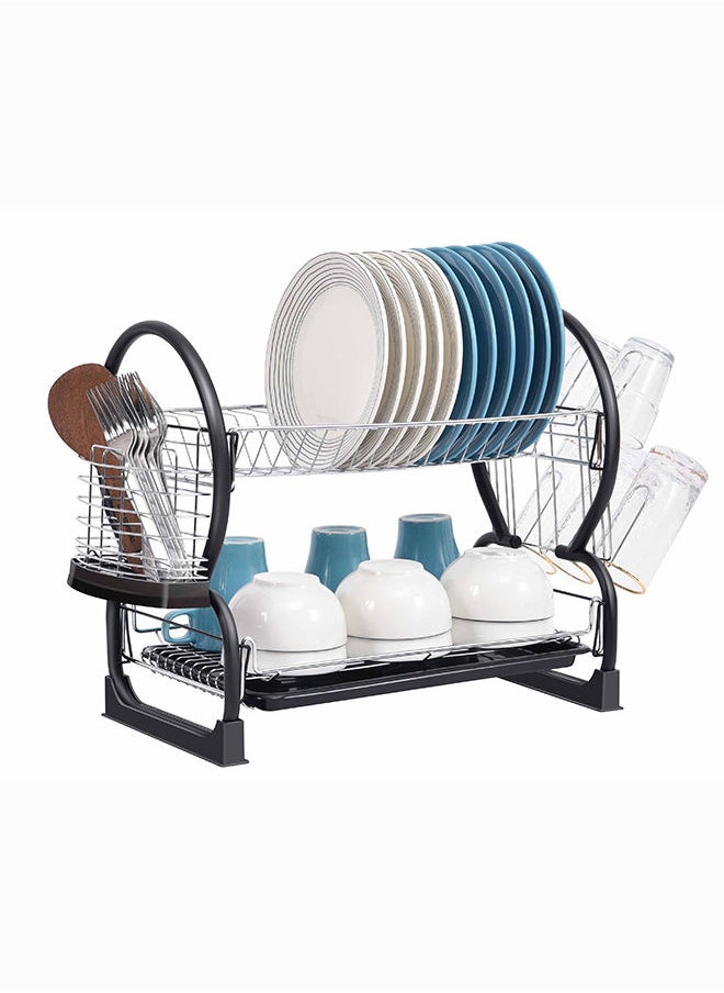 Feelings - Dish Rack Petal 2 Layer 57×25×38 cm - Image 1
