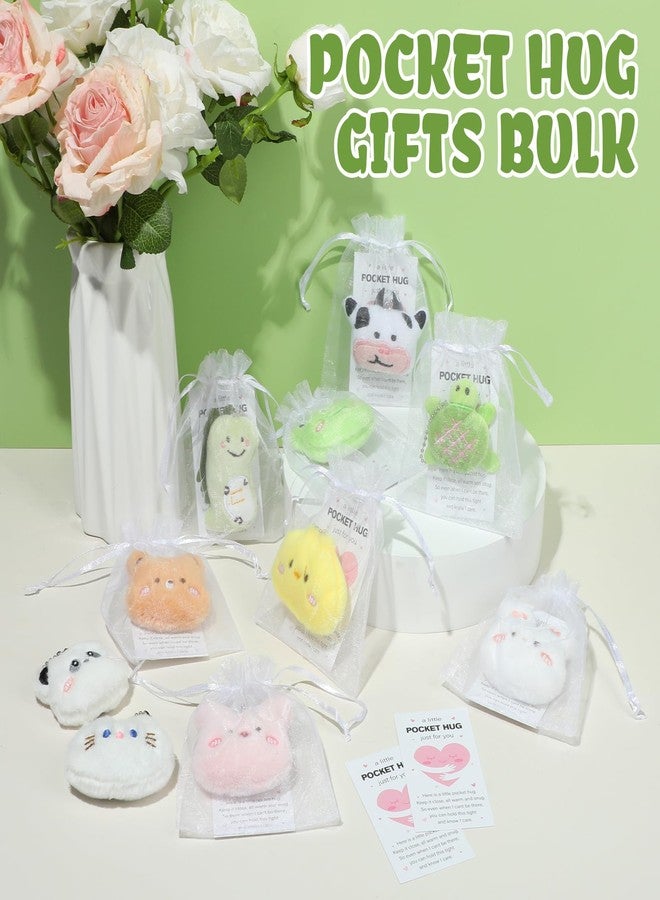 نيويست أحدث 10 مجموعات من سلاسل مفاتيح حيوانات قطيفة صغيرة مع بطاقة جيب وحقيبة أورجانزا. حيوانات محشوة لطيفة، بطاقات إلهام بالجملة، هدايا للحفلات، هدايا تقدير للموظفين، هدايا للأصدقاء والعائلة - Image 2