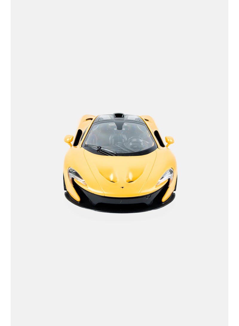 Rastar 1:14 McLaren P1 GTR Remote Control, Yellow - Image 4