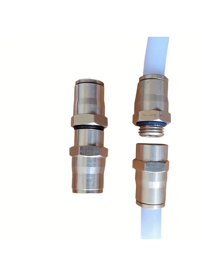 Quick Connect 11mm جميع وصلات النحاس تصميم بدون ضغط وبدون لف للخراطيم الهوائية والهيدروليكية والمائية - Image 4