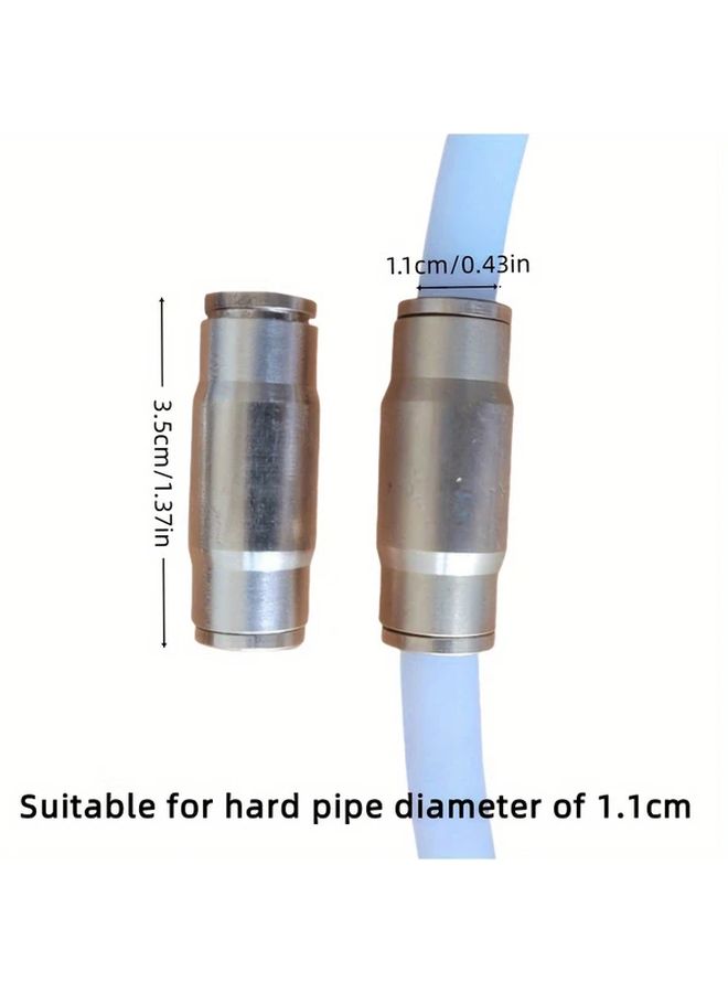 Quick Connect 11mm جميع وصلات النحاس تصميم بدون ضغط وبدون لف للخراطيم الهوائية والهيدروليكية والمائية - Image 3