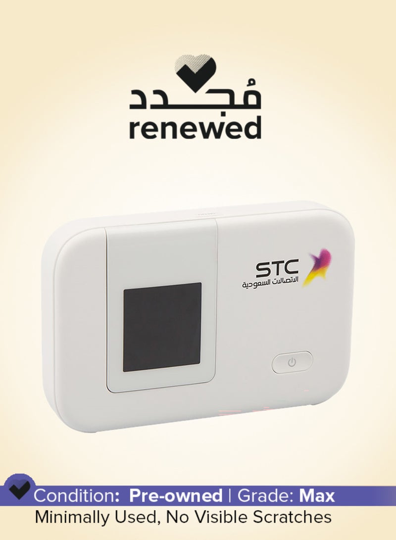 اس تي سي Renewed - QUICKnet 4G MyFi with Download Speeds Upto 150Mbps, Supports All Networks white - Image 1