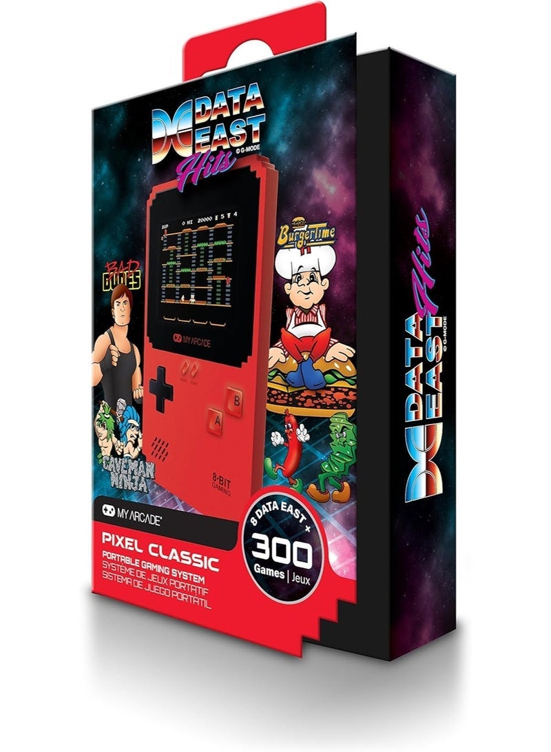 ماي أركيد جهاز ألعاب محمول Pixel Classic - 300 لعبة كلاسيكية بالإضافة إلى 8 ألعاب Data East Classics - خفيف الوزن وصغير الحجم - يعمل بالبطارية أو منفذ Micro USB - مناسب للأطفال - Image 3