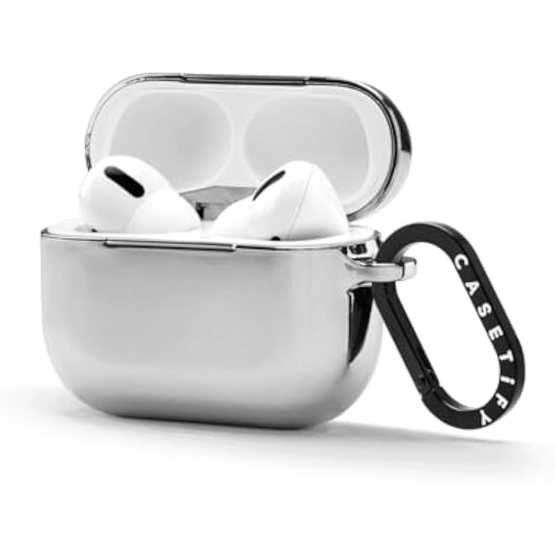 Casetify Mirror Airpods Pro 1/2 Case with Ring 【Toy Story Colab】 - Toy Story Stickermania - Silver - Image 2