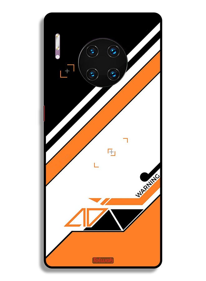 Tolwak Huawei Mate 30 Pro 4G Protective Case Cover Warning  - Image 2