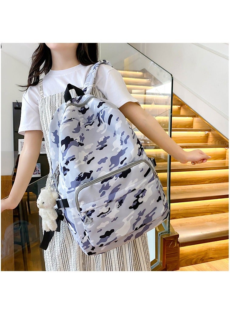 جورونب طقم حقائب مدرسية مكون من 3 قطع، حقيبة ظهر للبنات حقيبة ظهر مدرسية للبنات حقيبة كتب للبنات المراهقات مع صندوق غداء، أسود - Image 3