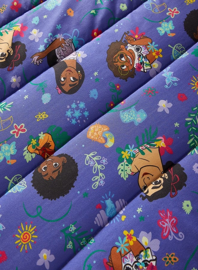 Idea Nuova Disney Encanto Portable Travel Slumber Cushioned Play Mat with Built in Pillow, 46"x26", Ages3+ - Image 4