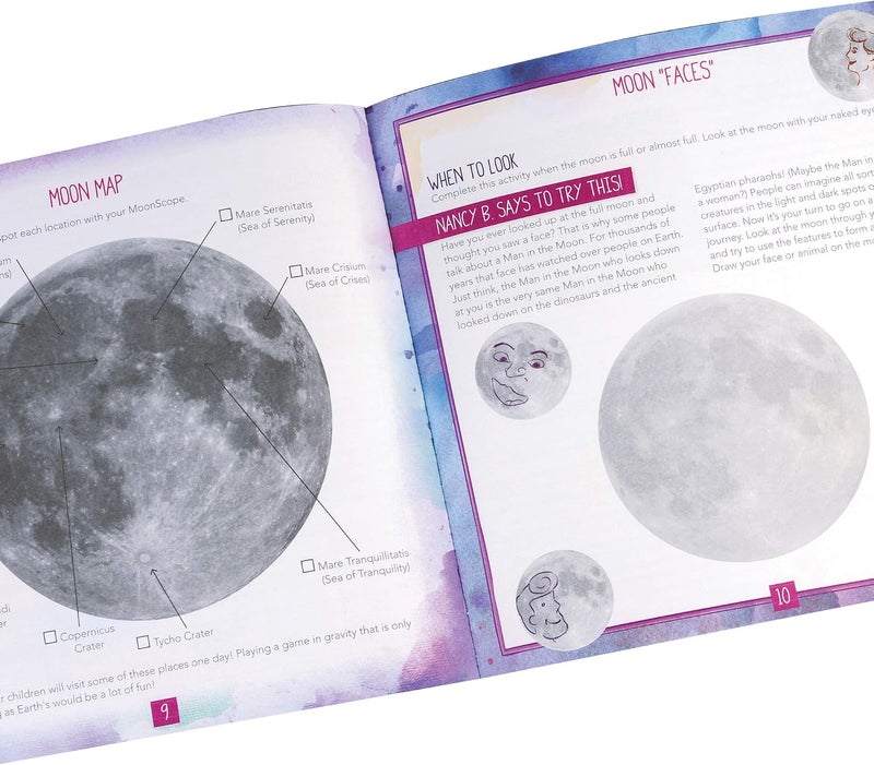 Educational Insights Nancy B's Science Club MoonScope Kids Telescope - STEM Toy for Ages 8+ - Image 4
