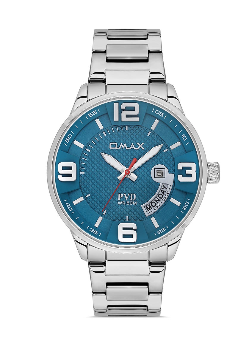 OMAX Men's Wrist-Watch | Analog | Stainless Steel Band | Elegant Design - Image 1