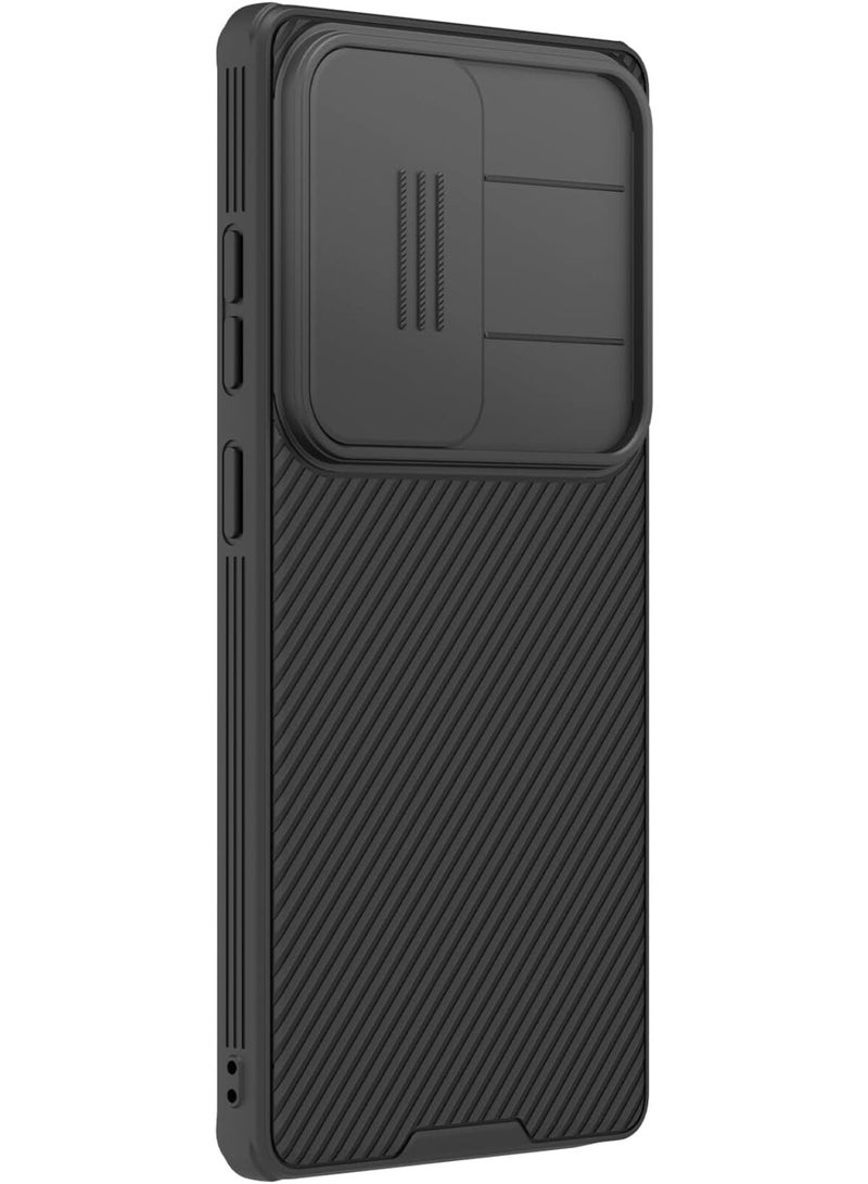 Nillkin CamShield Pro Magnetic Case for Samsung Galaxy S25 Ultra| Magnetic Mount Support & Slide Camera Protection - Black - Image 3