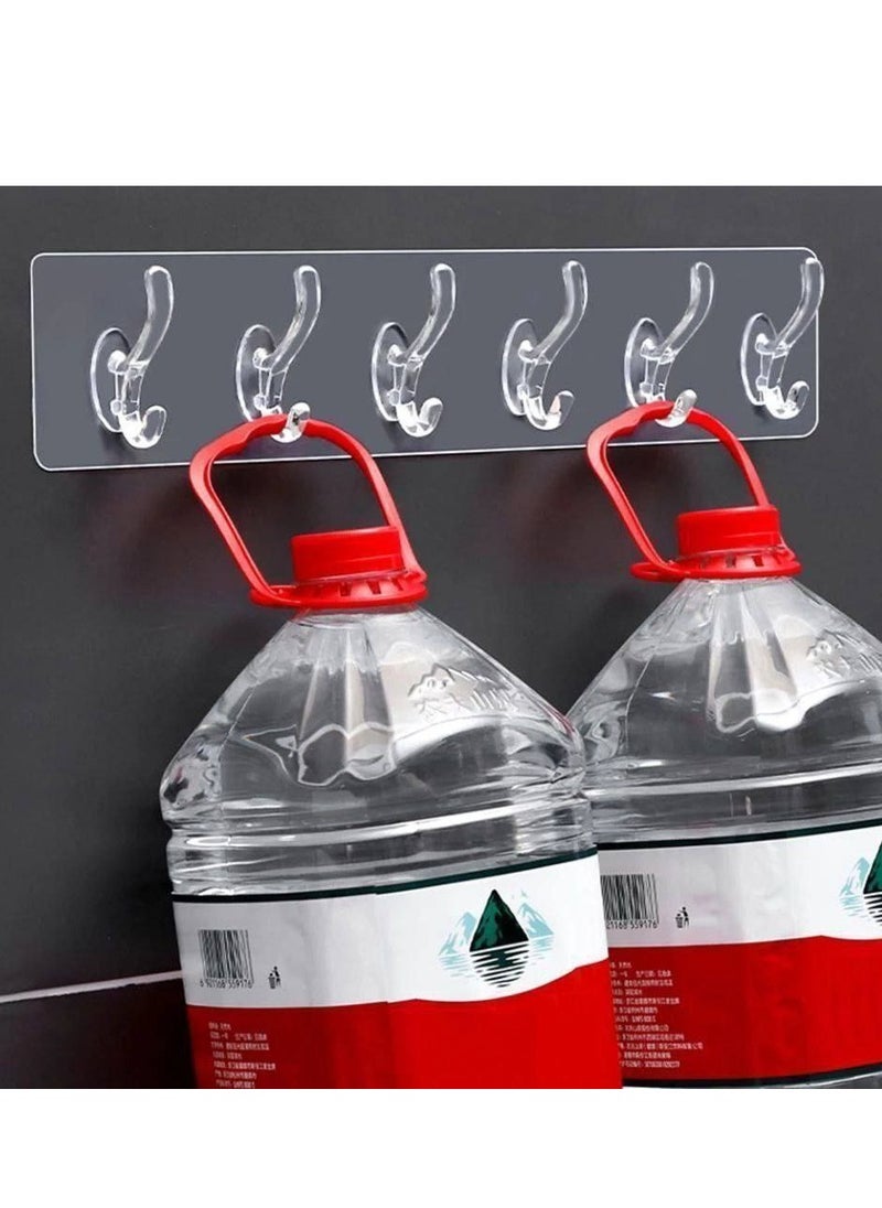 Transparent 6 hook holder 2 pieces  - Image 5