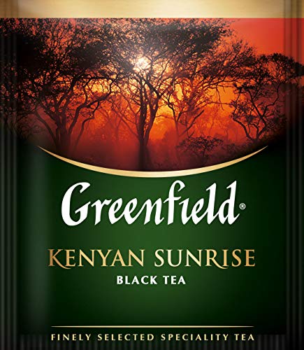 Greenfield Black Tea Kenyan Sunrise 25 Teabags in a Box - Image 5