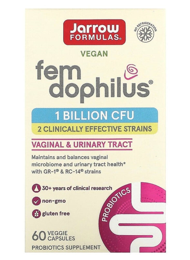jarrow formulas Fem Dophilus for Women 60 Capsules  - Image 1