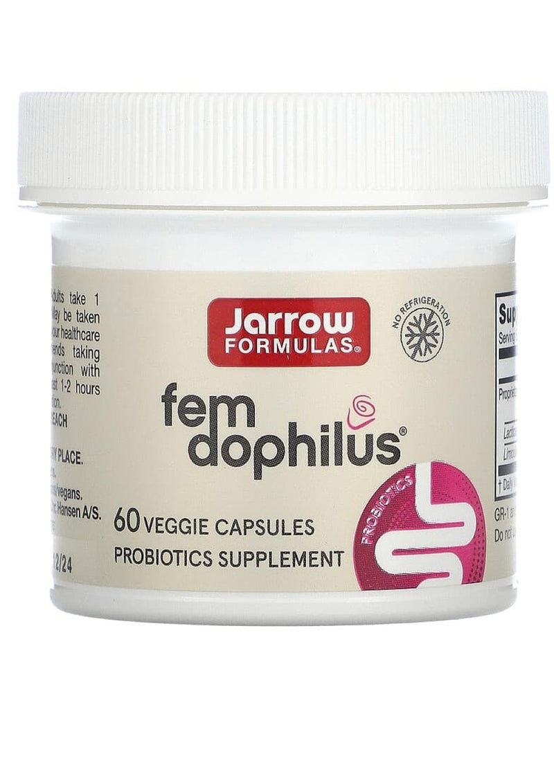 jarrow formulas Fem Dophilus for Women 60 Capsules  - Image 2