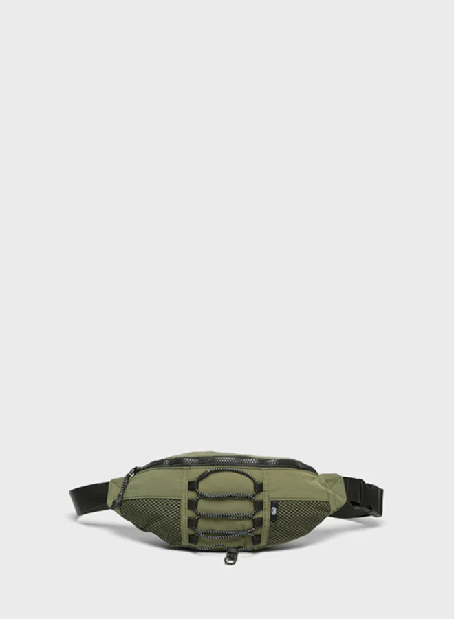 Ecko Unltd. Zip Detail Waist Bag