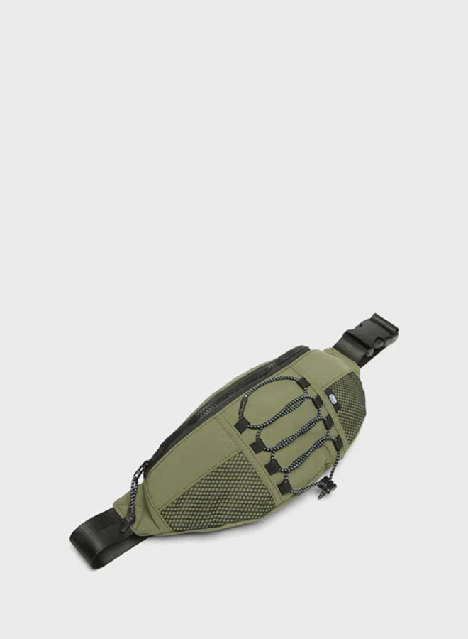 Ecko Unltd. Zip Detail Waist Bag