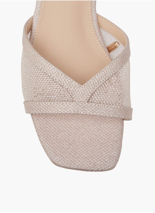 Flora Bella By Shoexpress Women Textured Slip-On Sandals  - Image 4