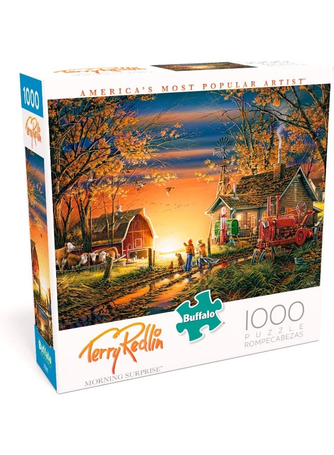 Buffalo Games ألعاب بوفالو - تيري ريدلين - مفاجأة الصباح - 1000 قطعة لغز - Image 3