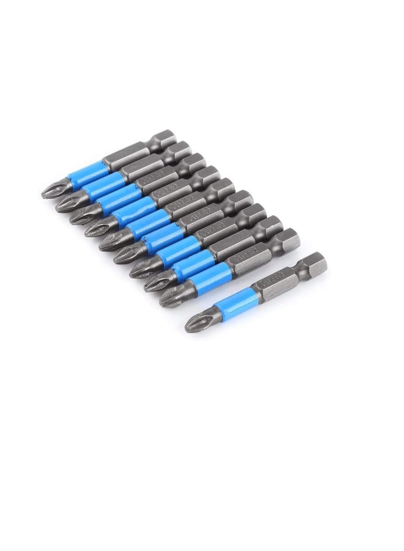 SCREWDRIVER BITS SET 10 PCS PH2 50 MM  - Image 1