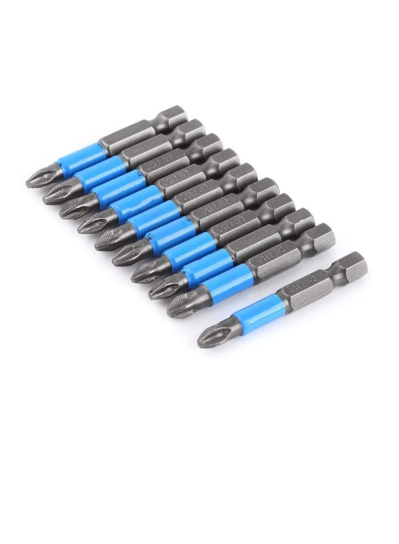 SCREWDRIVER BITS SET 10 PCS PH2 50 MM  - Image 2