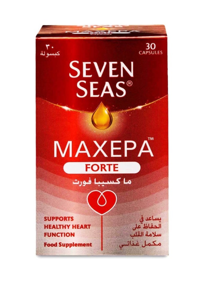 سيفين سيز ماكسيبا فورت اوميجا 3 640 مجم 30 كبسولة - Image 1