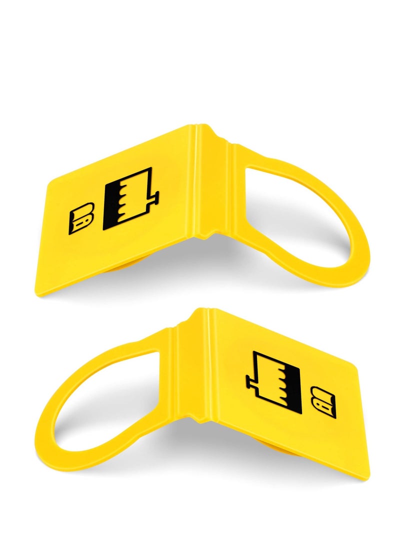 Excefore Engine Coolant Reservoir Caps, Coolant Cap Replacement, Coolant Recovery Tank Cover, with Sponge Pad, Compatible with Many Car Models, Replaces OEM#55111074AA 52079331 - Image 1