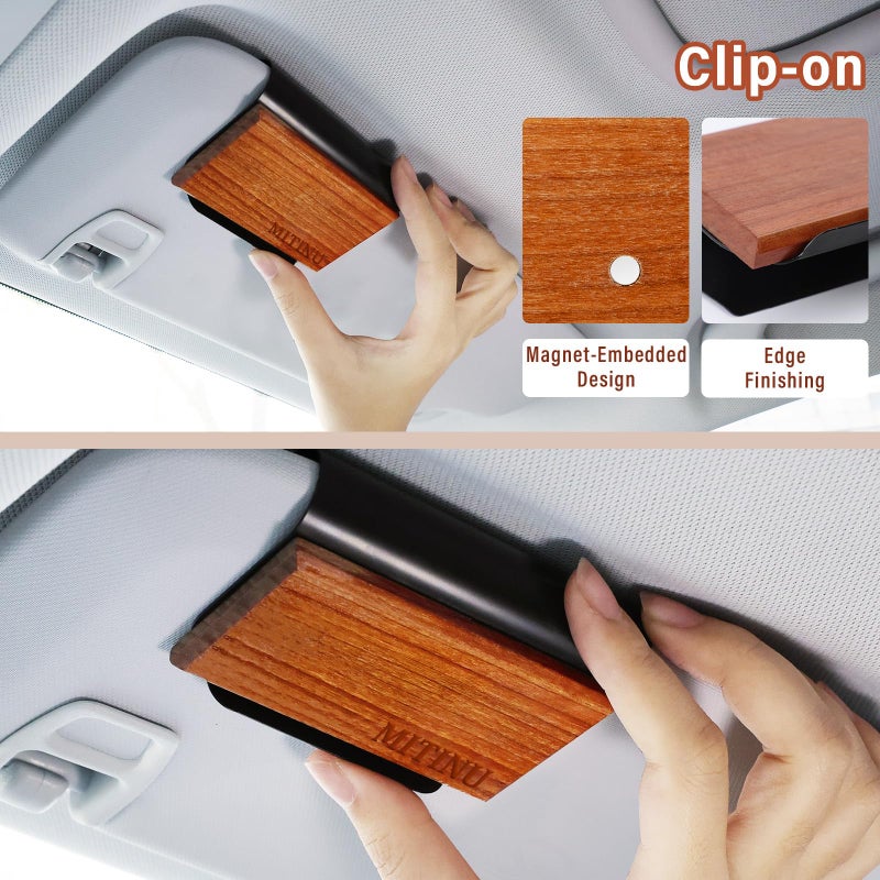 MITINU Car Air Freshener â€“ 4-Pack â€“ Long-Lasting Scents with Metal Clip â€“ Amber, Ocean, Teak & Coconut â€“ Aromatherapy Vent Diffuser & Auto Odor Eliminator - Image 4