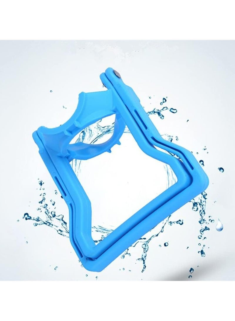 2 Pcs Drinking Water Bottle Handle,Fit 5 Gallon Water Bottle Caps(Blue)  - Image 2