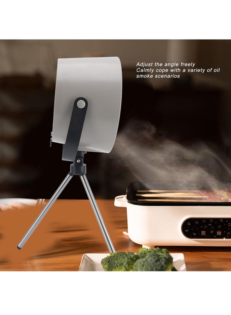 ET-LIFE Range Hood with 4 Filters, USB Exhaust Fan, Desktop Range Hood for Home and Outdoor G07 Black - Image 5