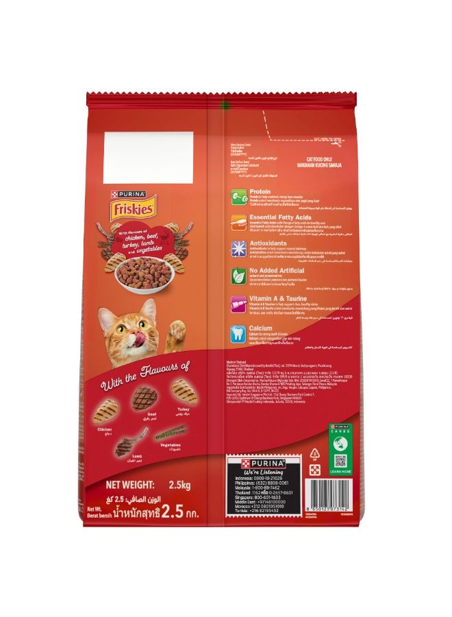 Purina Friskies Adult Meaty Grill Dry Cat Food - Image 2