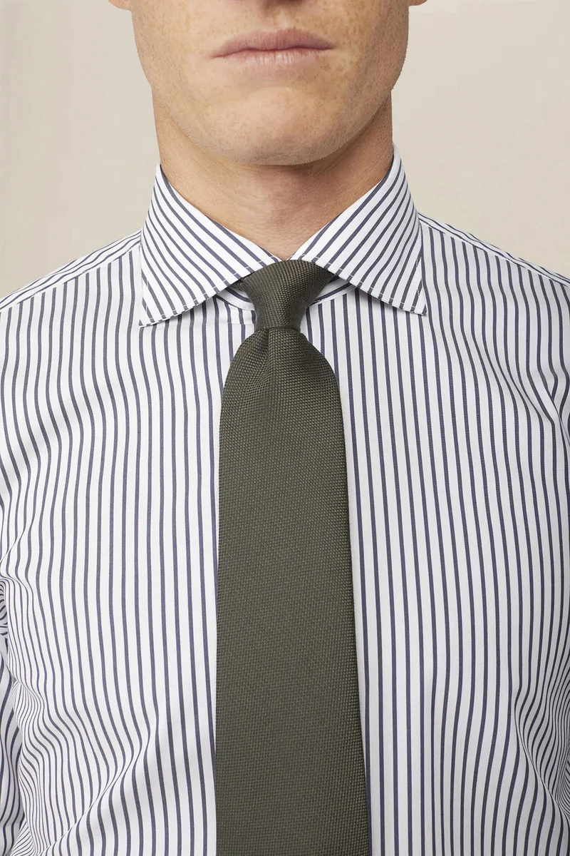 Doppelganger Solid-color men's tie - DK Green