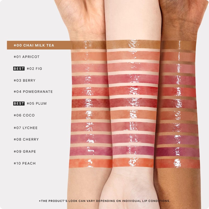 Nature Republic HONEY MELTING LIP GLITTER & PLUMPING (16 MIDNIGHT SPARKLE) SOFT LIP STICK Moisturizing Gloss, Volumizing formula, Color changing Sheer tint, Shine Glimmer Finish - Image 5