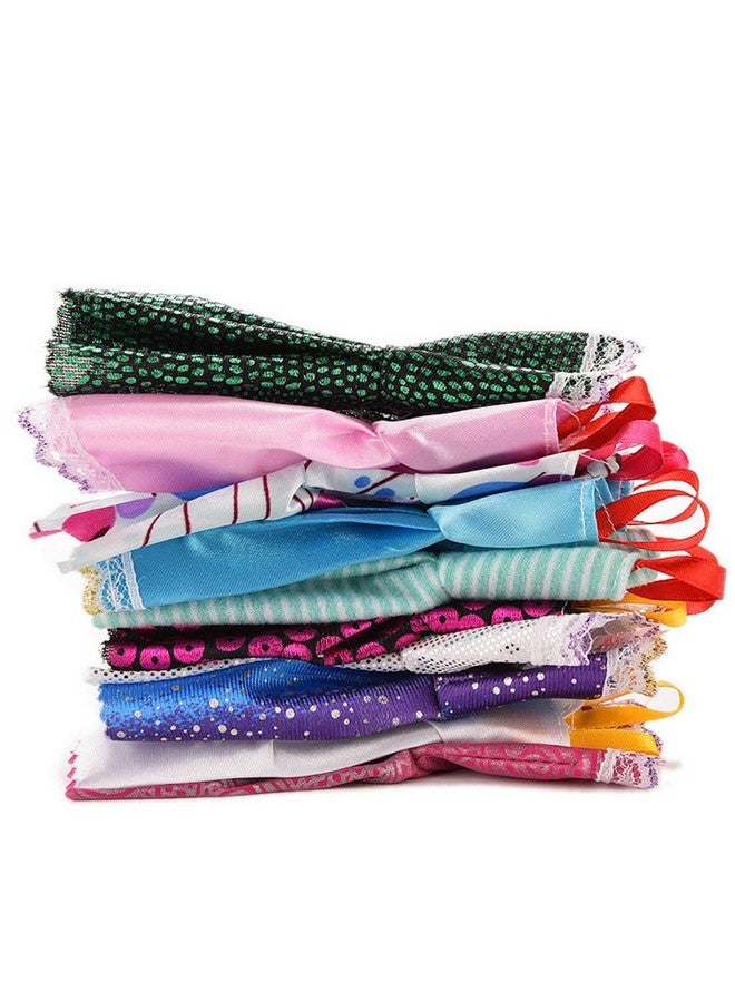 iDream Cloth And Lace Dress & Accessories For Doll (Multicolor) - Image 1