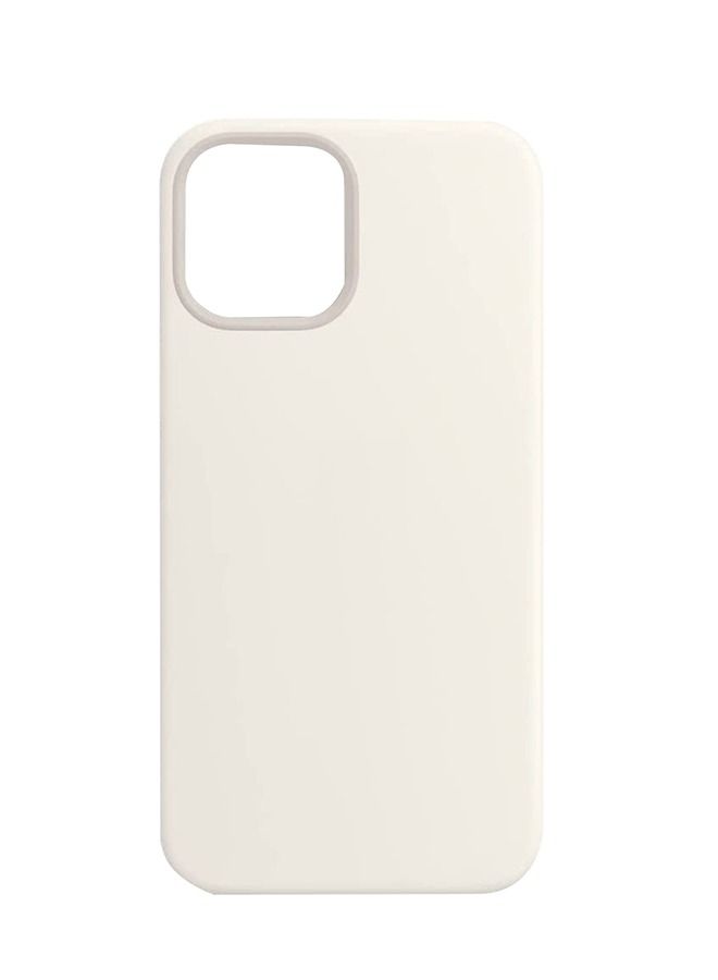 Perfect جراب سيليكون ايفون 12 ميني ابيض