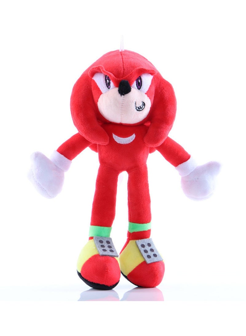 Cartoon Doll Doll Children Cute Anime Plush Toy (Red Sonic Mouse) - Image 1