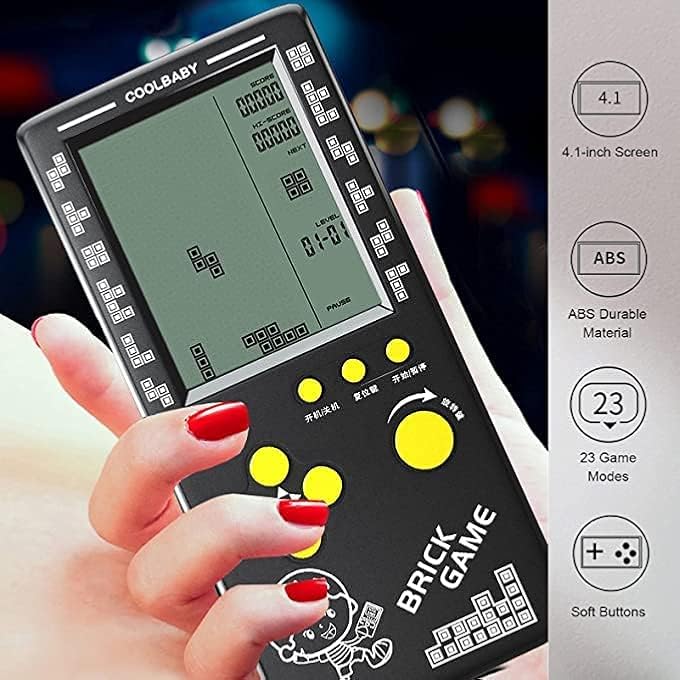 GAME CONSOLE CLASSIC BLOCK GAME PUZZLE GAMES PLAYER HANDHELD GAME MACHINE BRICK GAMES - Image 4