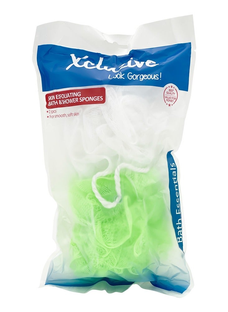 Xcluzive Skin Exfoliating Bath & Shower Sponges - Image 5