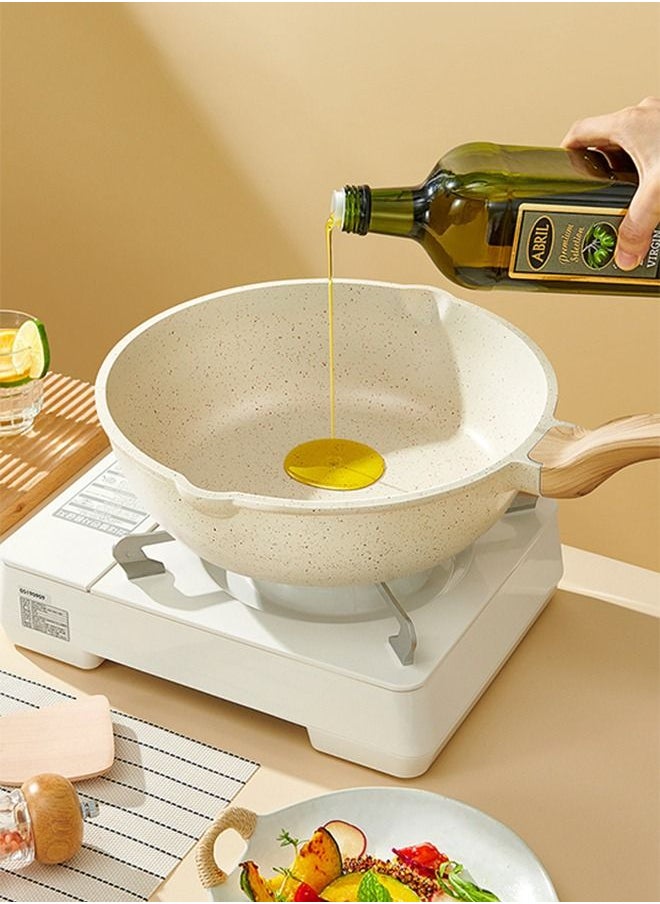 6 Pieces Non-stick Coating Cookware Set - Aluminum Alloy Material - Pot and Pan - Casserole, Stockpot, Deep Frying Pan White - pzsku/ZDC3C7AD8817892765CECZ/45/_/1691402523/15c98384-bcb3-4cf0-b891-26059011300d