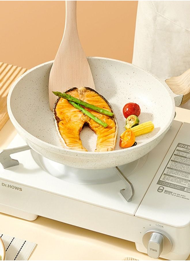 6 Pieces Non-stick Coating Cookware Set - Aluminum Alloy Material - Pot and Pan - Casserole, Stockpot, Deep Frying Pan White - pzsku/ZDC3C7AD8817892765CECZ/45/_/1691402524/6c3f13f5-3322-44ca-a3ab-27fa6dd5dee4