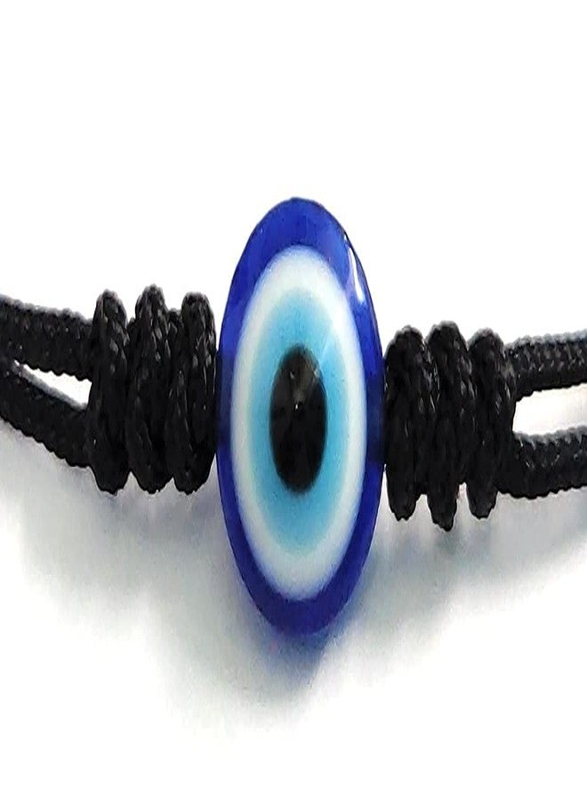 ARTIFICIAL TREE Handmade Evil Eye Nazar Dhaga Bracelet Adjustable Friendship Band for Women, Men | Nazar Bracelets 2 Piece | Stylish Adjustable Thread Bracelets for Protection (AT GIRLS BRCT 005) - Image 4