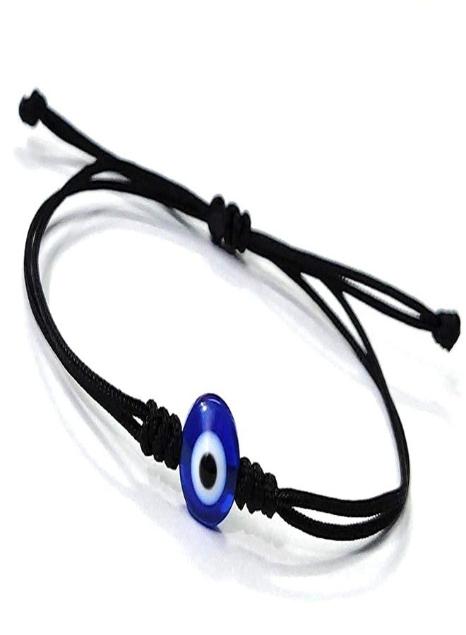 ARTIFICIAL TREE Handmade Evil Eye Nazar Dhaga Bracelet Adjustable Friendship Band for Women, Men | Nazar Bracelets 2 Piece | Stylish Adjustable Thread Bracelets for Protection (AT GIRLS BRCT 005) - Image 3
