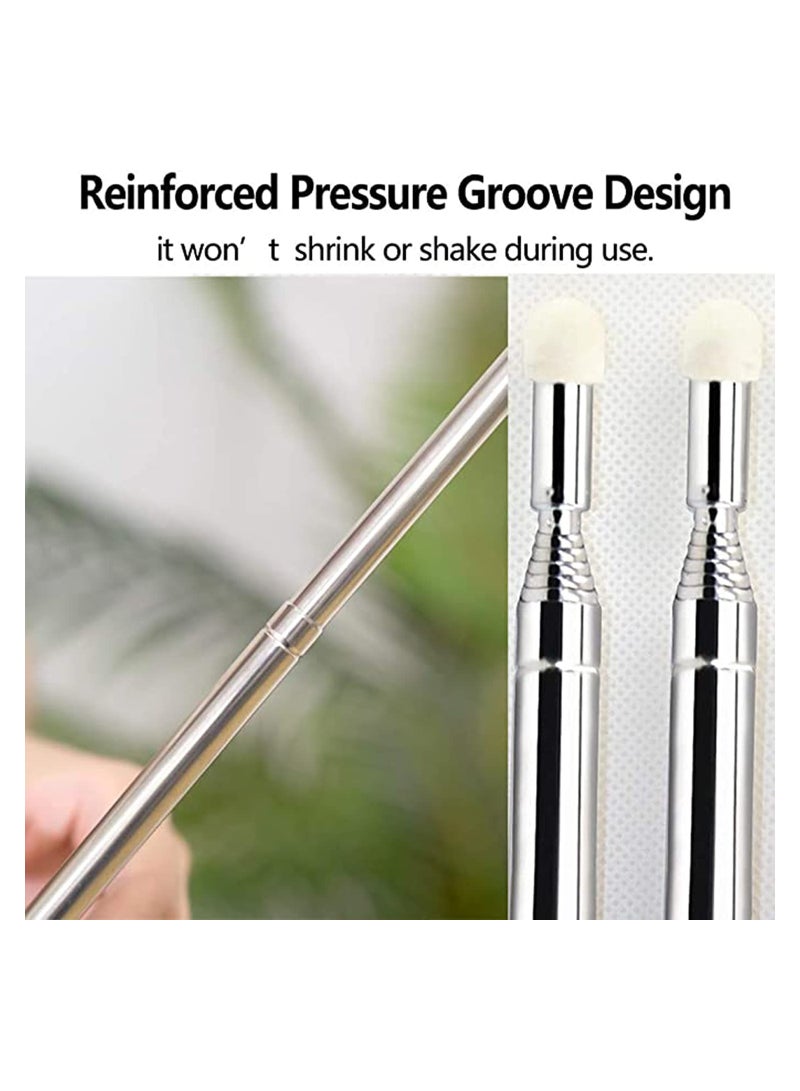 KASTWAVE Telescopic Pointer Stick with Hand Lanyard, Teacher Pointer for Classroom Presentation Pointers for Teachers Hand Pointer Extendable Pointer Stick Retractable Pointer Pen Whiteboard Pointer