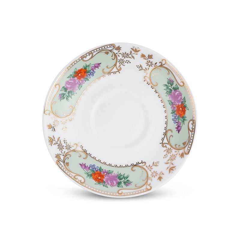 Dandy lines England by DATA Dandy Lines Rani Cups and Saucers Jaipur Gold 2005 Pack of 12 - Image 5