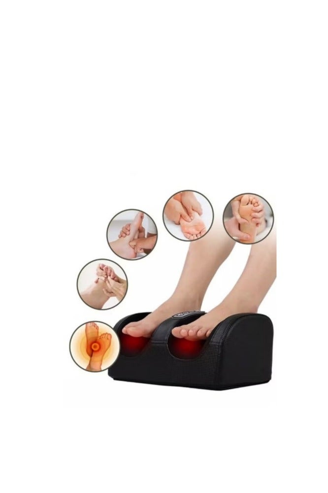 Electric Foot & Calf Massager with Heating - Portable Mini Massager for Pain Relief, Relaxation, Diabetic Neuropathy & Swelling - Image 5