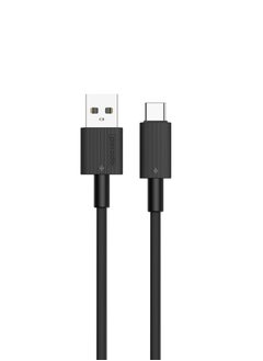 كابل USB-A إلى Type-C بطول 1.2 متر - أسود